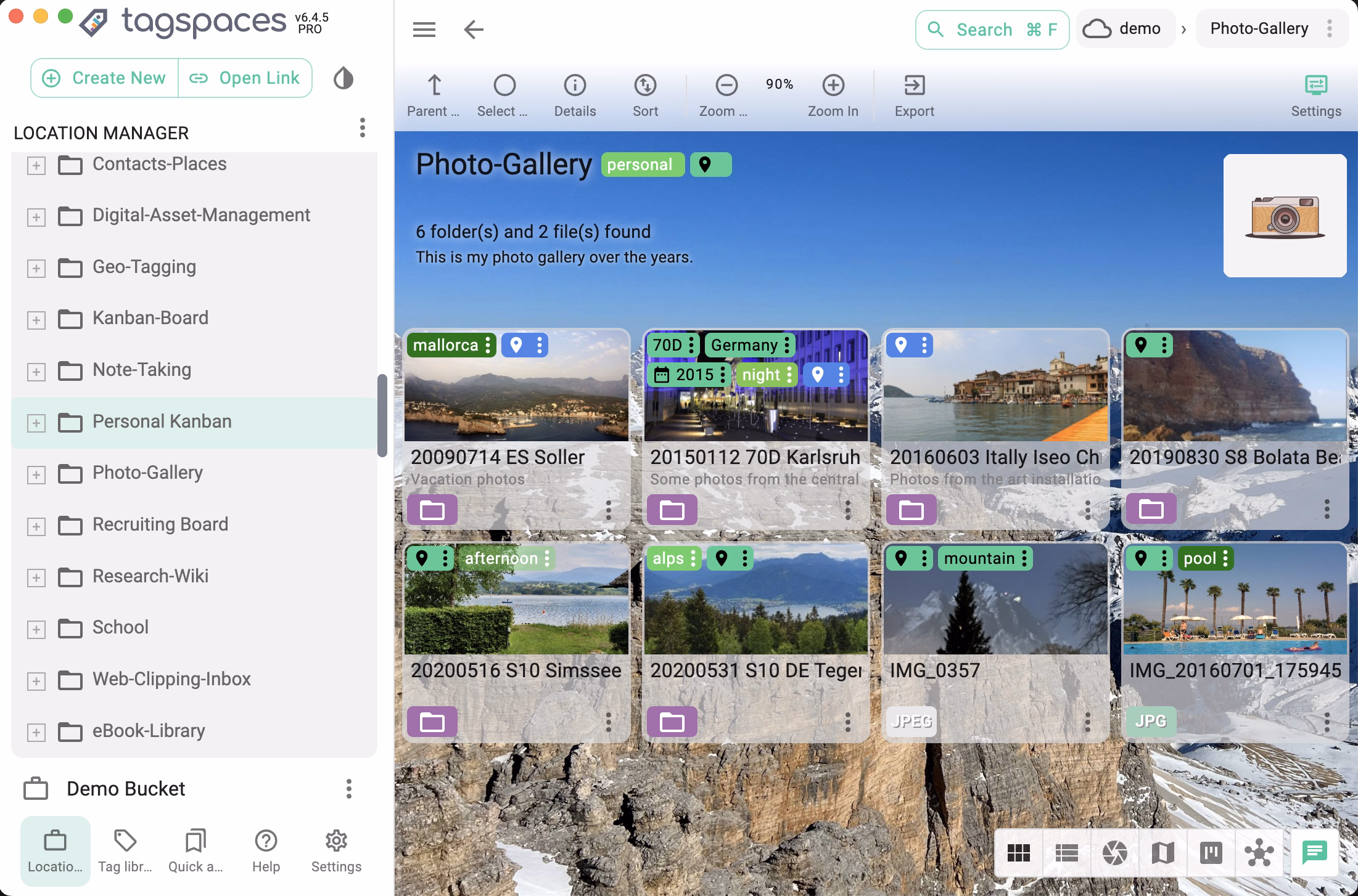 Folder with photos on S3